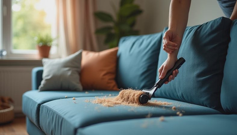 How to Remove Pet Hair From Couch Without Ruining the Fabric