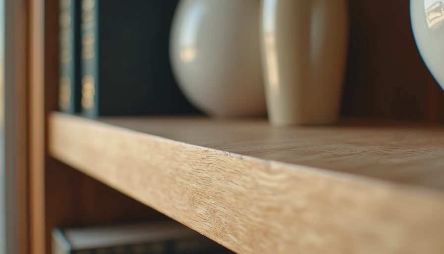 A close-up of a restored solid oak bookshelf featuring natural wood grain and minimalist decor, showcasing a successful marketplace find.webp
