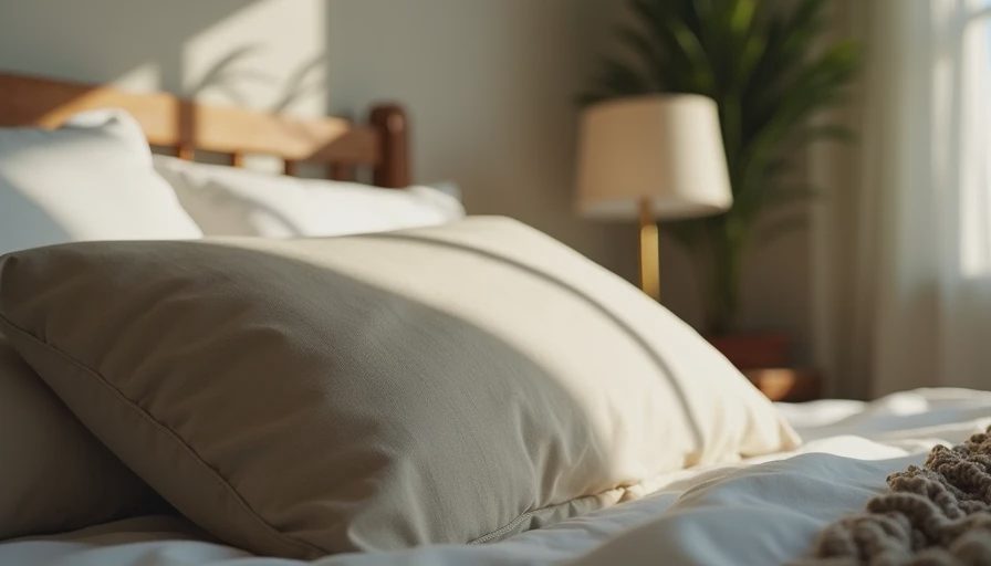 A close-up of a warm-toned brass floor lamp glowing next to a bed, illustrating bedroom lighting hierarchy.webp