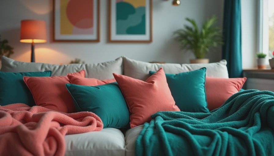 Visual context for colors that go with green